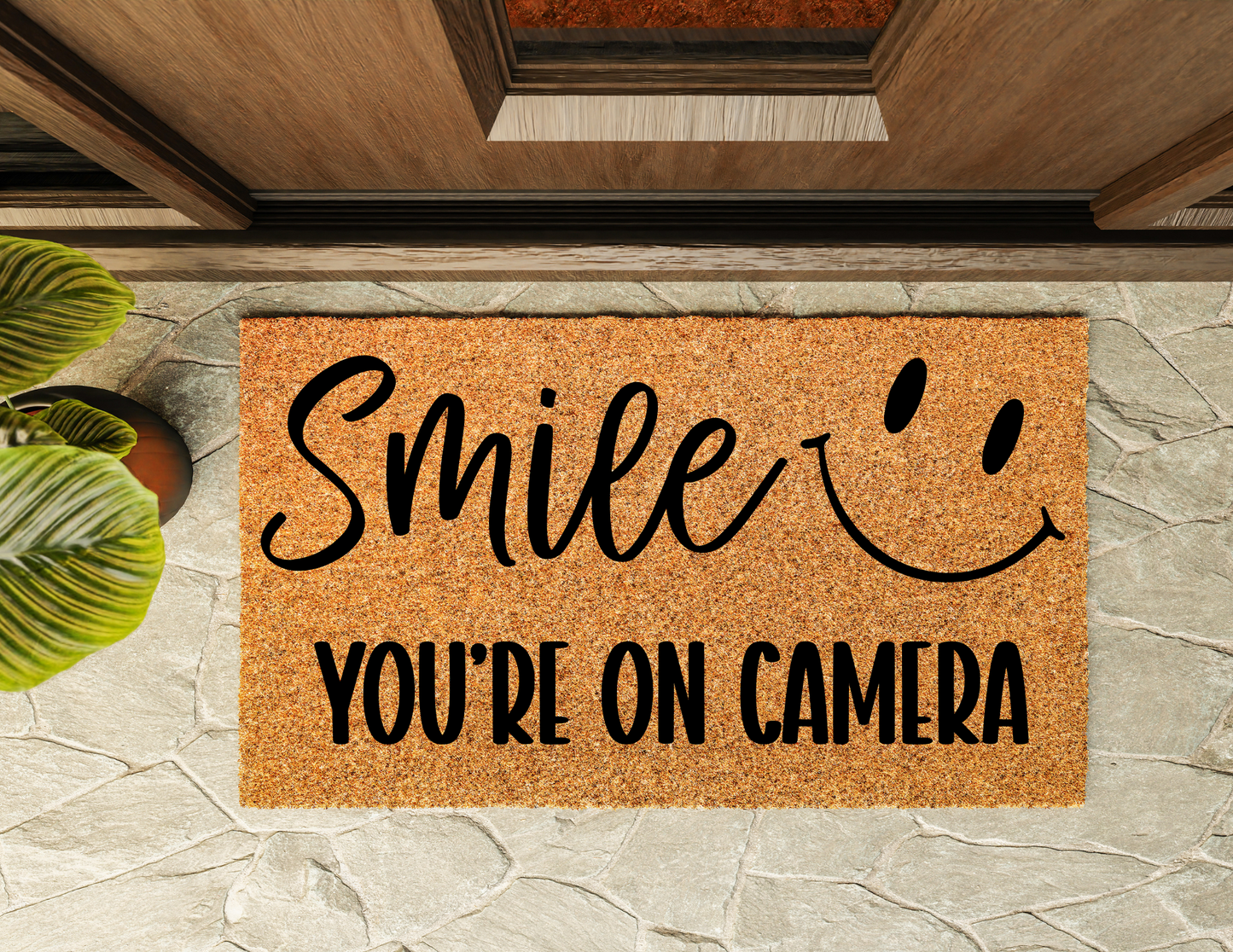 You’re On Camera Door Mat