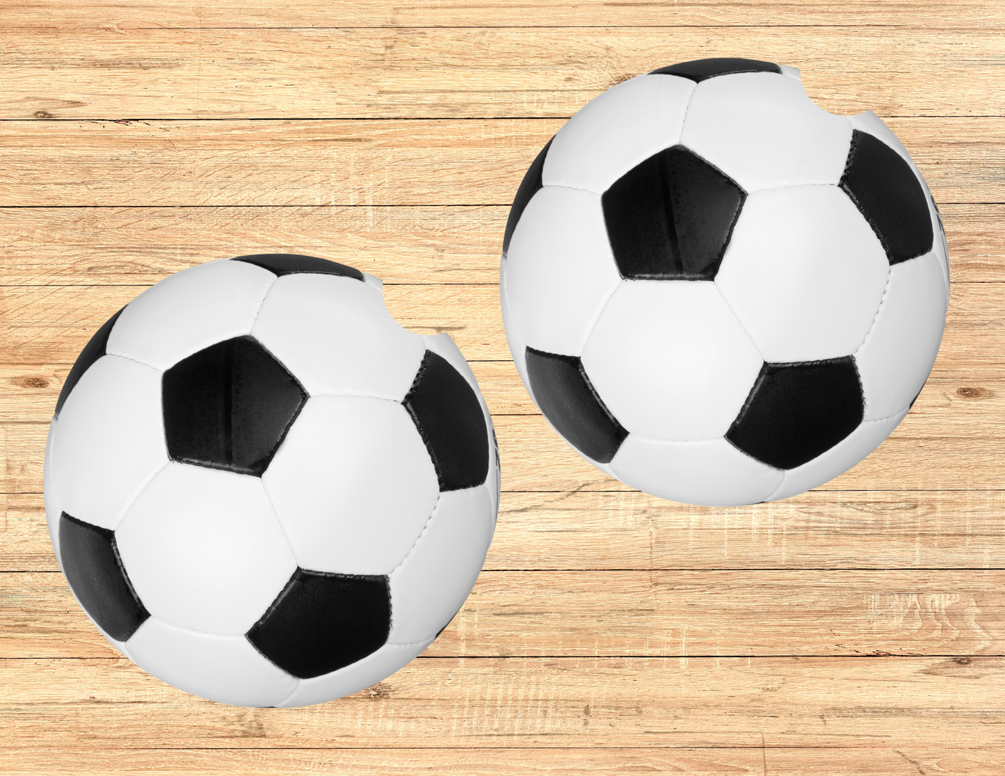 Soccer ball Car Coasters