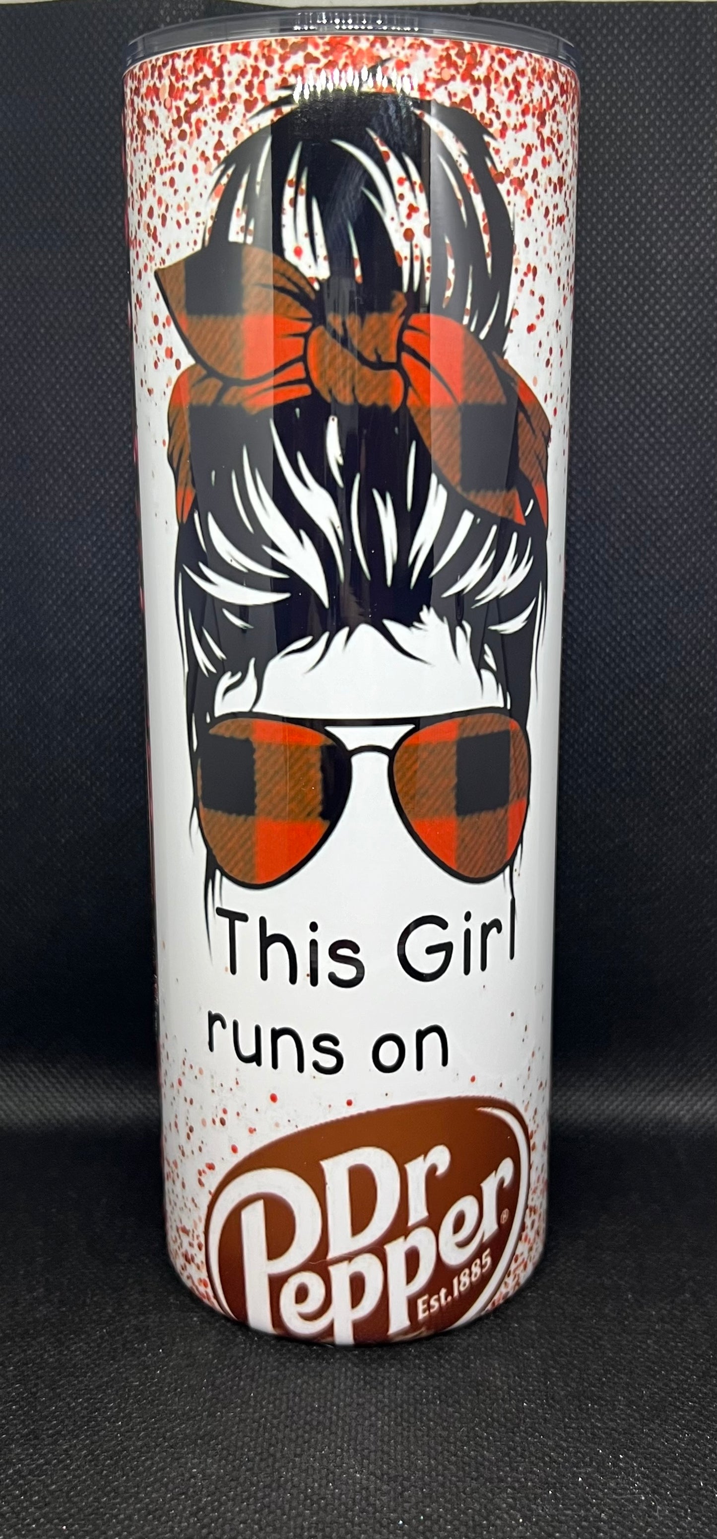 This Girl Runs on Dr Pepper Tumbler