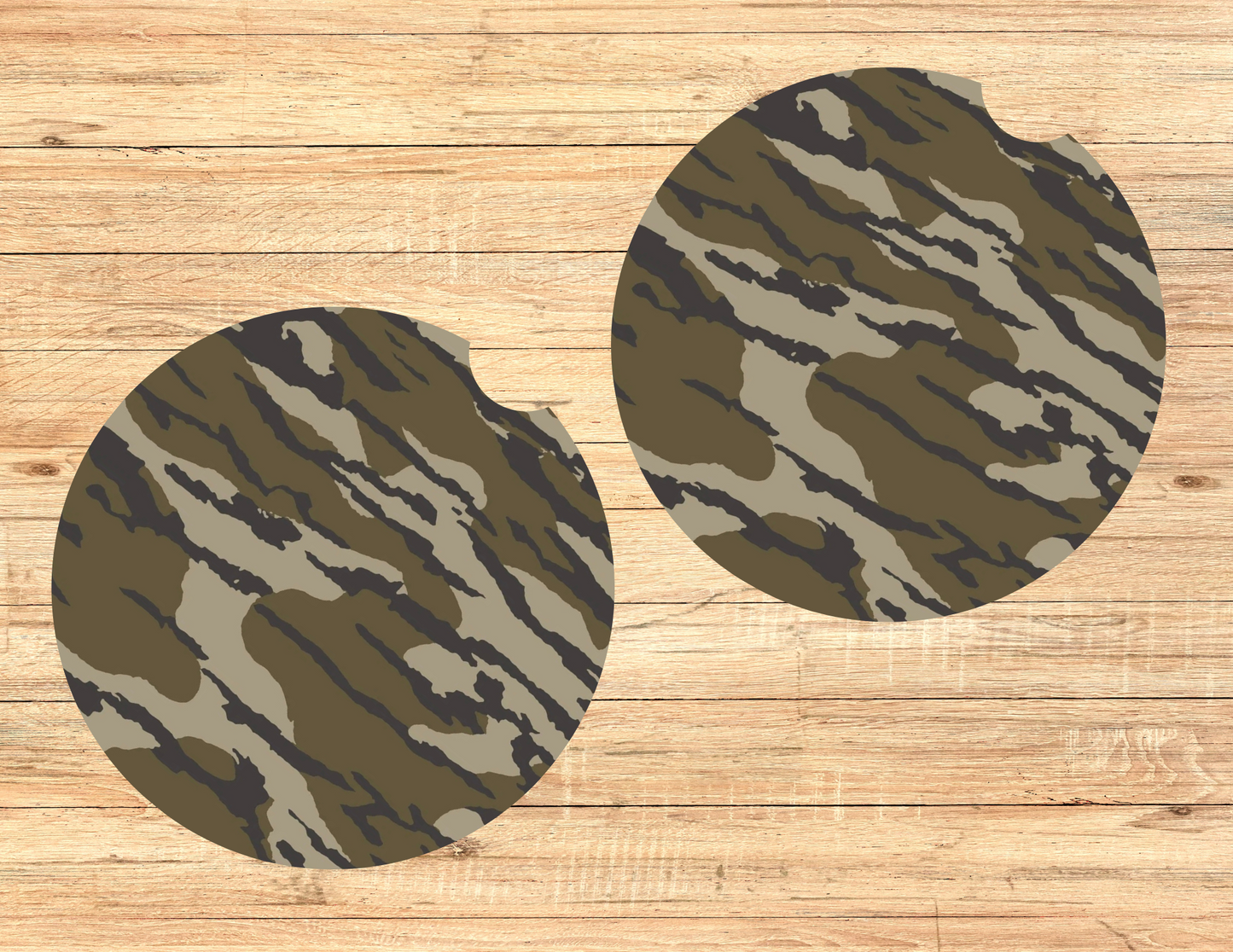 Bottomland Camo Car Coasters