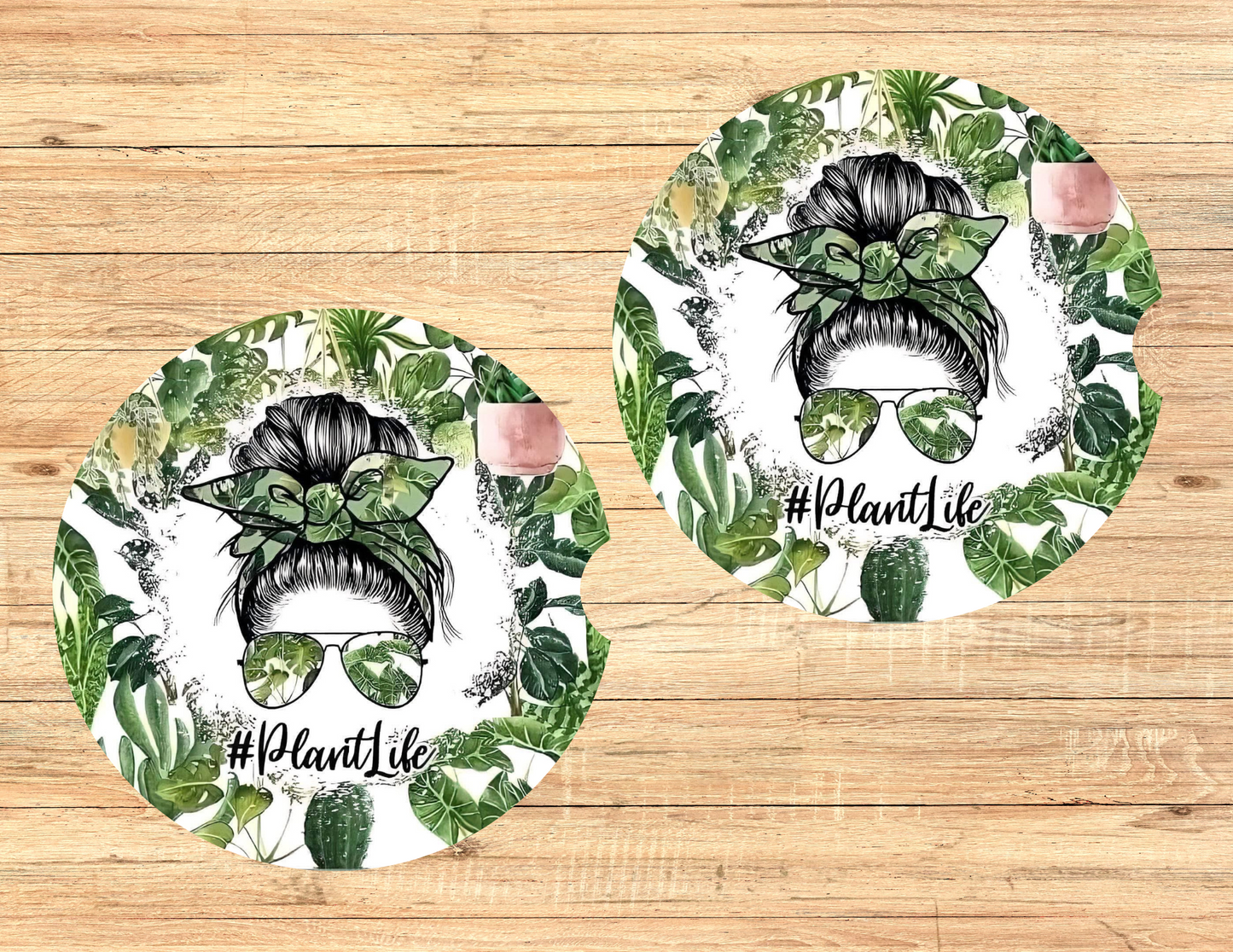 #PlantLife Car Coasters