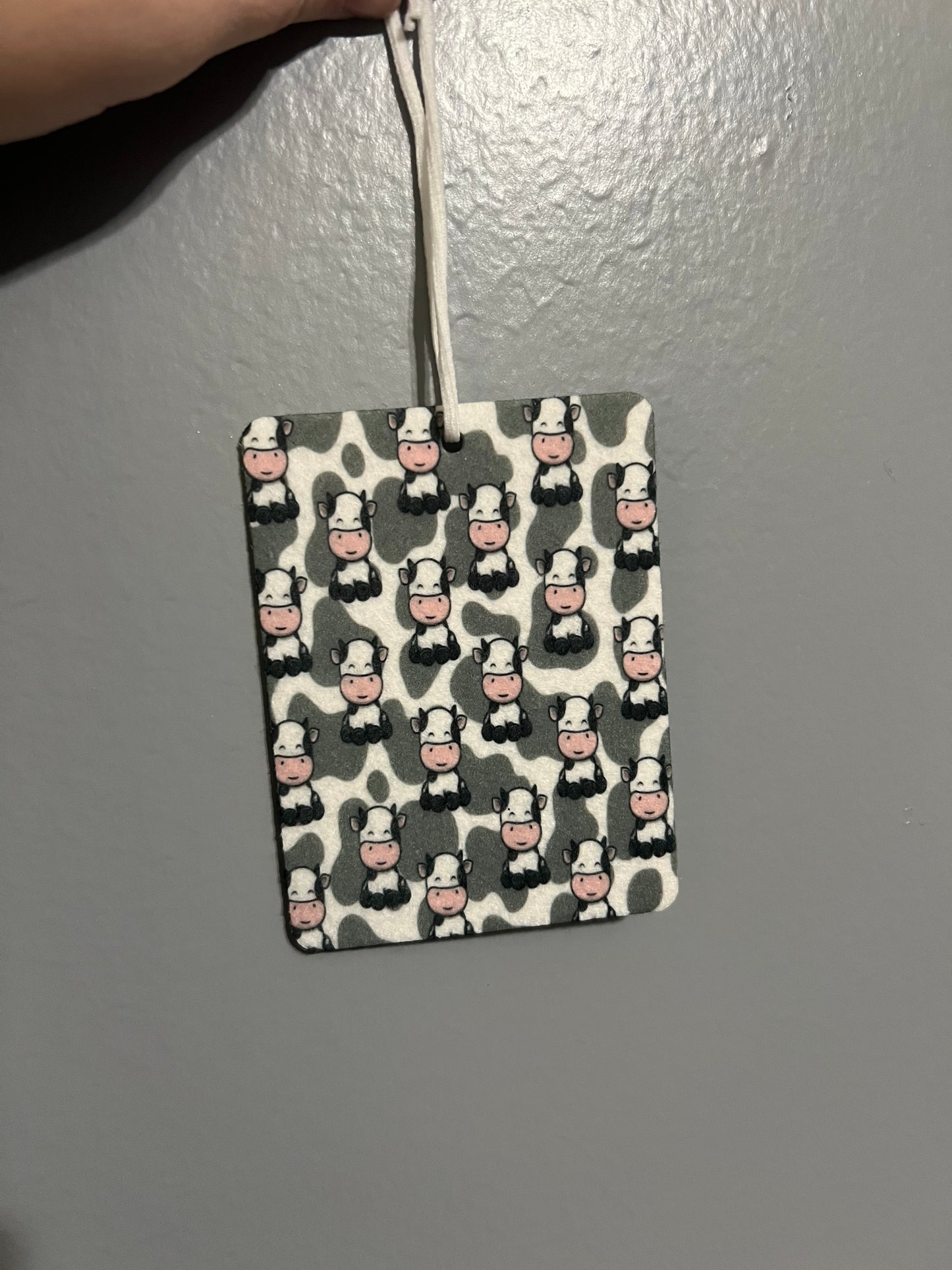Cow Car Freshie