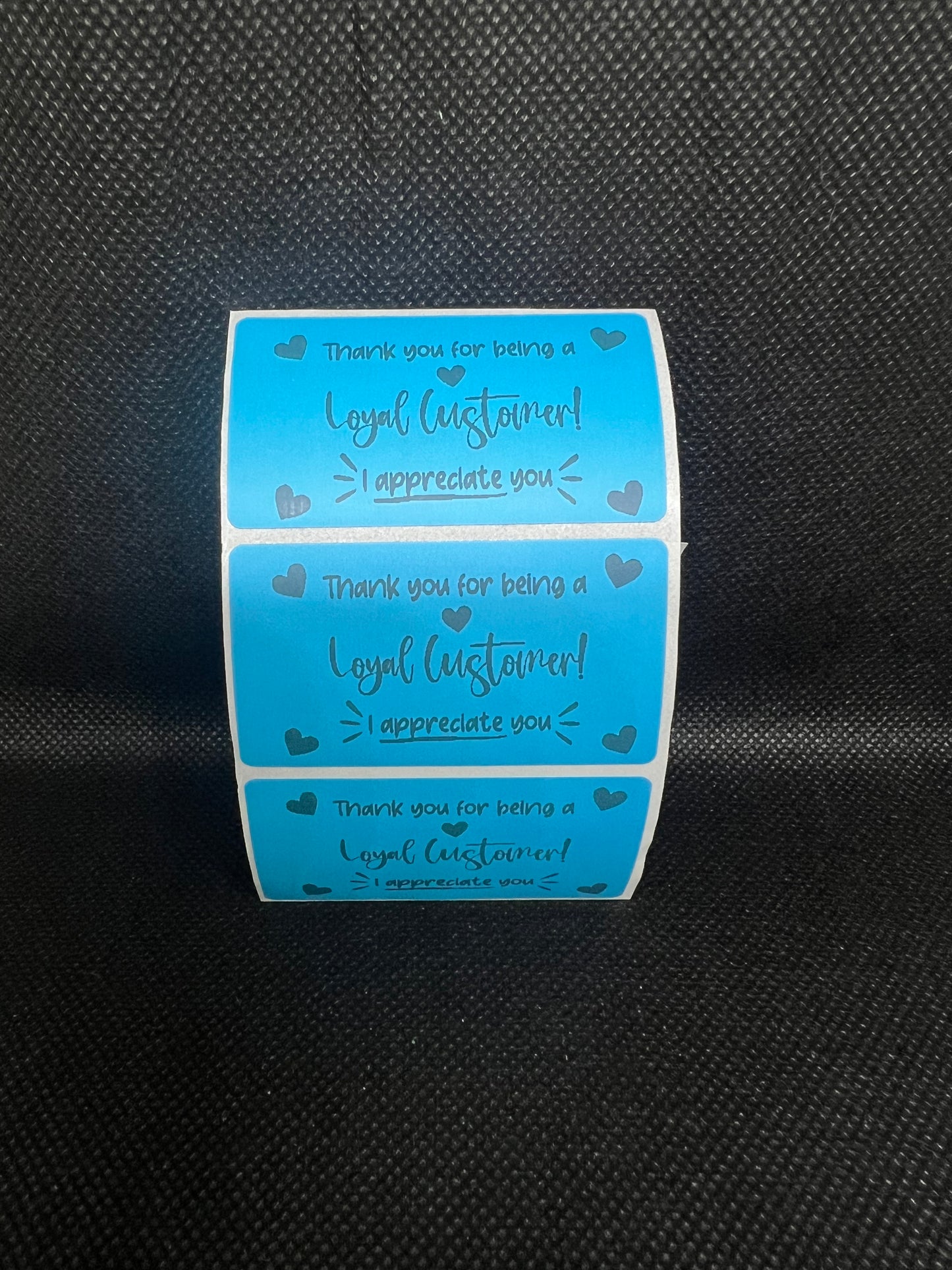 Loyal Customer Thermal Sticker