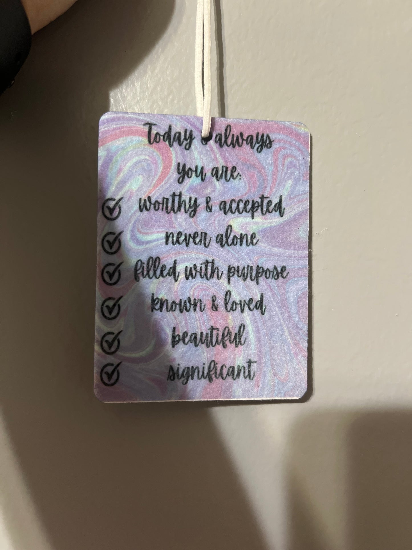 Positivity Car Freshie