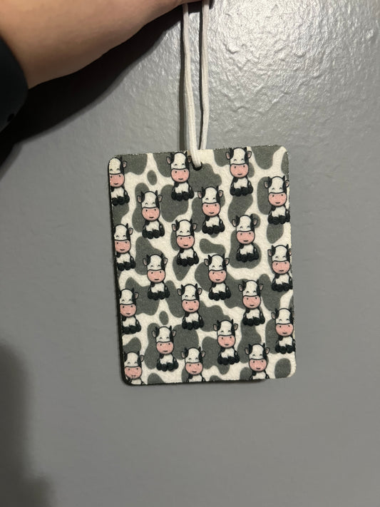 Cow Car Freshie