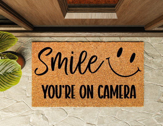 You’re On Camera Door Mat