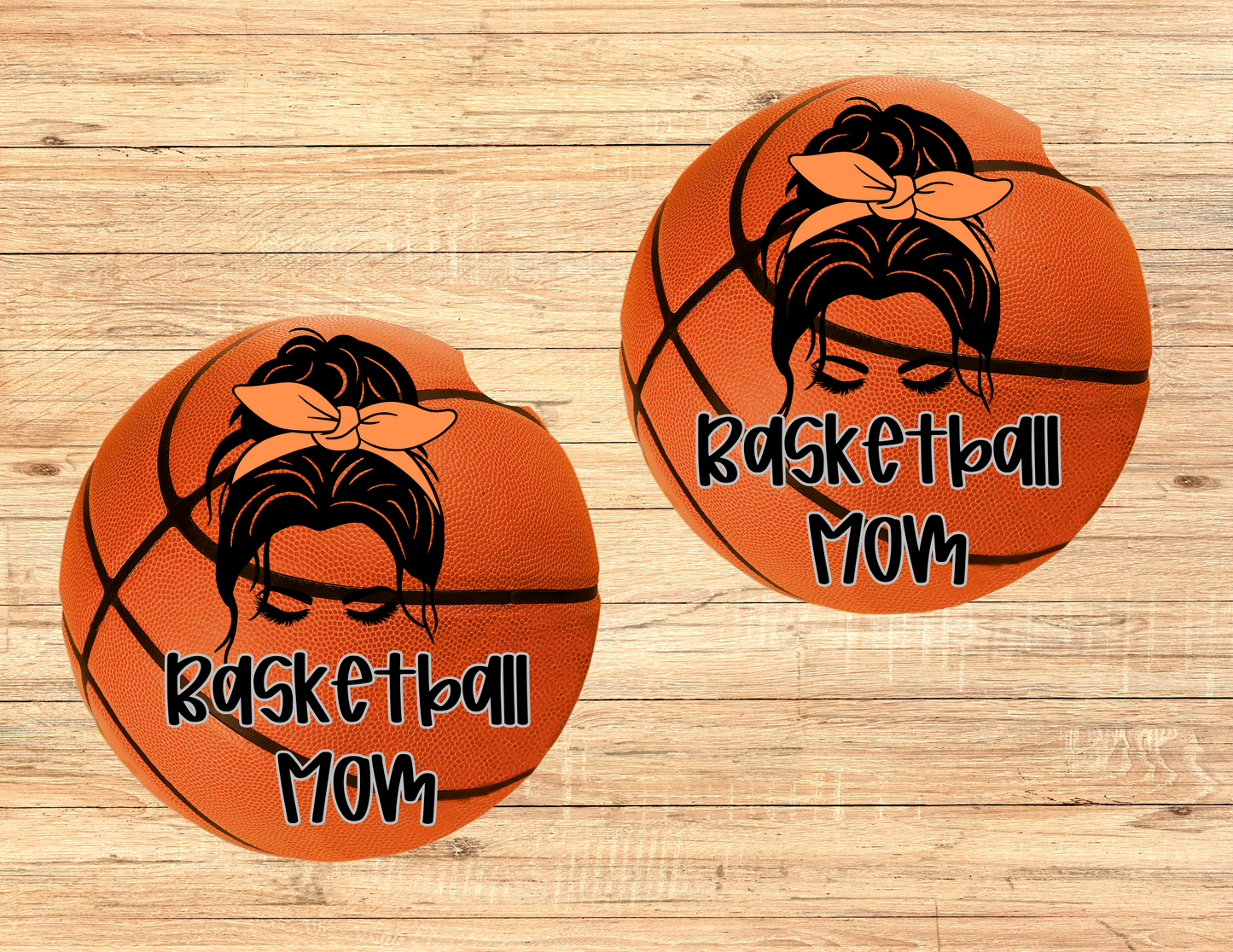 Basketball Mom Car Coasters