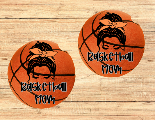 Basketball Mom Car Coasters