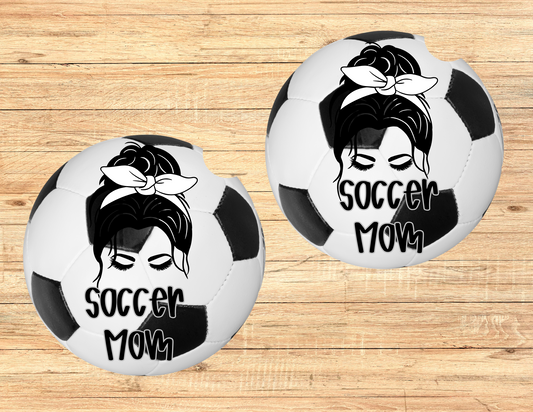 Soccer Mom Car Coasters