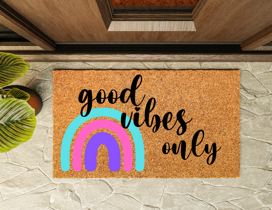 Good Vibes Door Mat