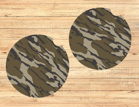 Bottomland Camo Car Coasters