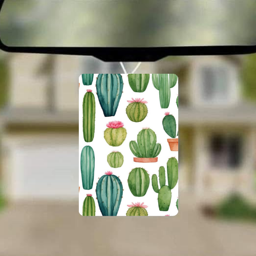 Cactus Car Freshie