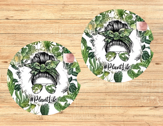 #PlantLife Car Coasters