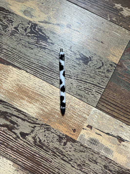 Cow Print Pen
