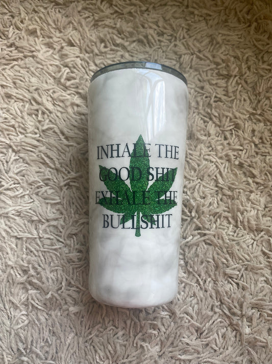 Inhale, Exhale Peek-a-boo Tumbler