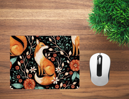 Mystical Fox Mouse Pad