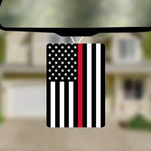 Thin Red Line Car Freshie
