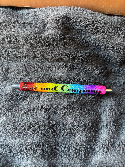 Rainbow Print Pen